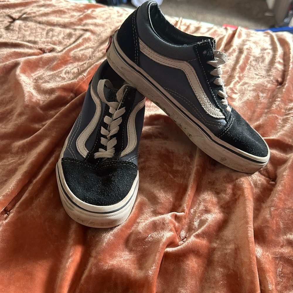 Vans Old Skool Shoes Skater Skateboard Sneaker Blue 5 Ladies /3.5 Mens/34.5 EU